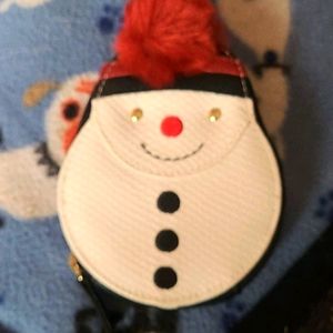 Snowman Change Purse